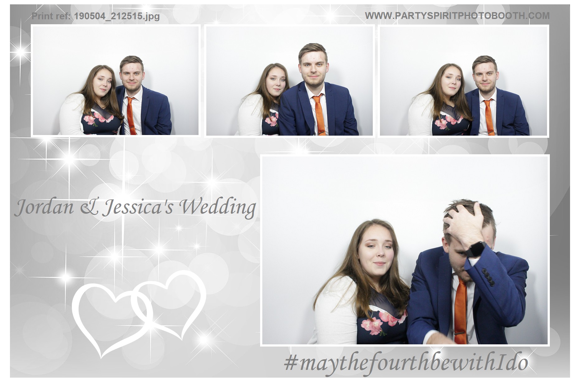 Jordan and Jessica's Wedding | View more photos from the event at gallery.partyspiritphotobooth.com/u/PartySpiritPhotoBooth/Jordan-and-Jessicas-Wedding